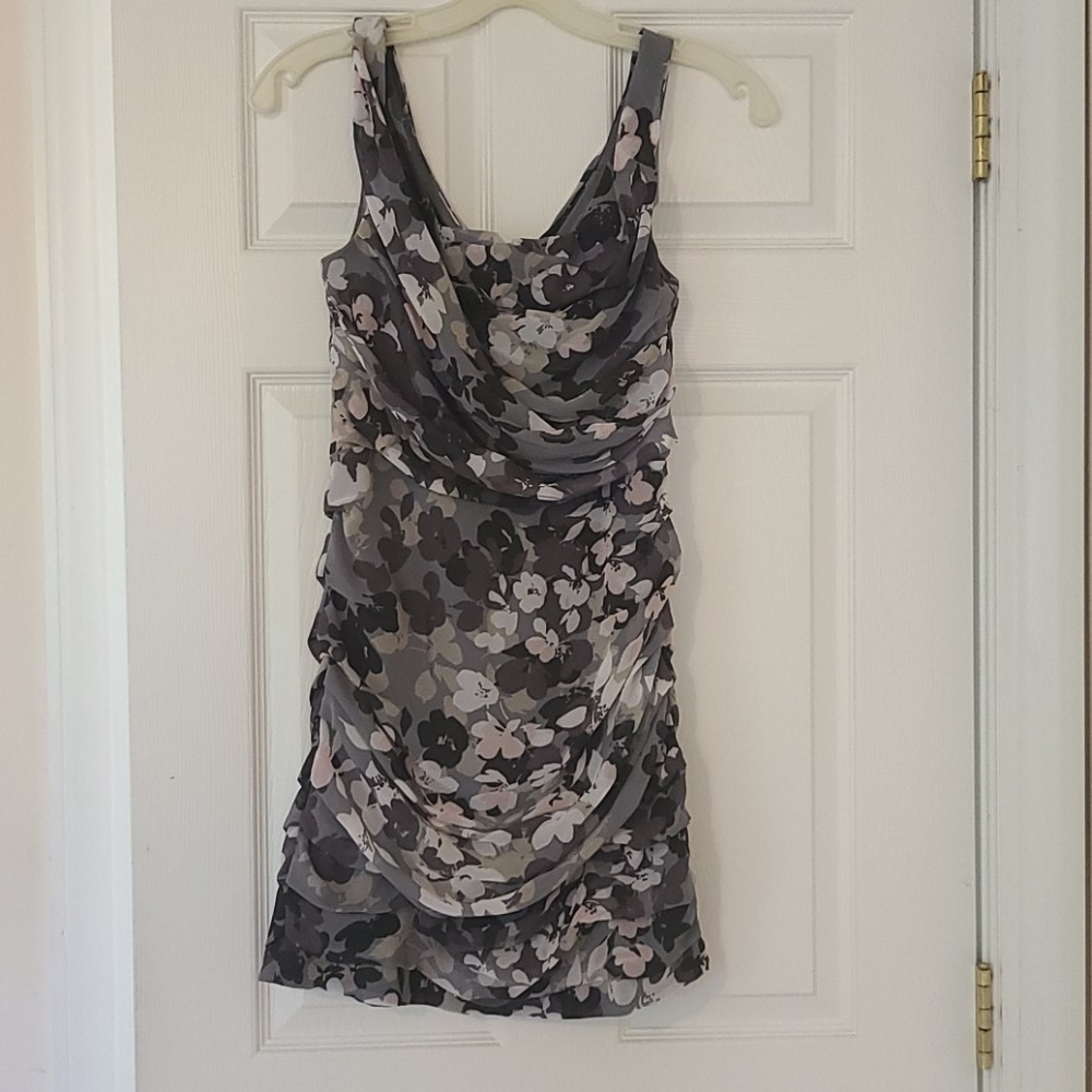 Express Floral Formal Dress